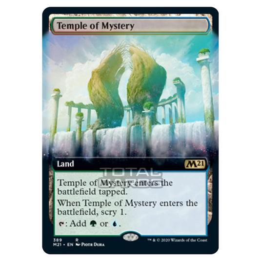Magic The Gathering - Core Set 2021 - Temple of Mystery - 389/274 (Foil)
