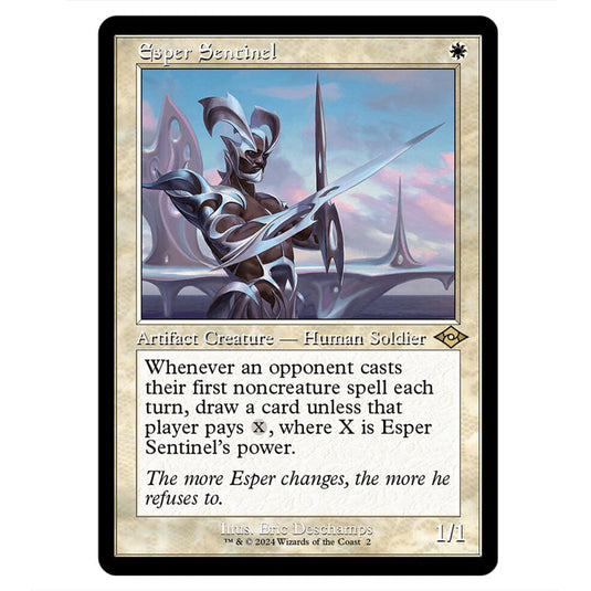 Magic The Gathering - Modern Horizons 2 Timeshifts - Esper Sentinel - 0002