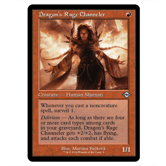 Magic The Gathering - Modern Horizons 2 Timeshifts - Dragon's Rage Channeler - 0009