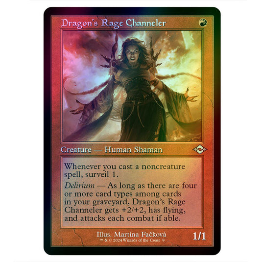 Magic The Gathering - Modern Horizons 2 Timeshifts - Dragon's Rage Channeler - 0009 (Foil)