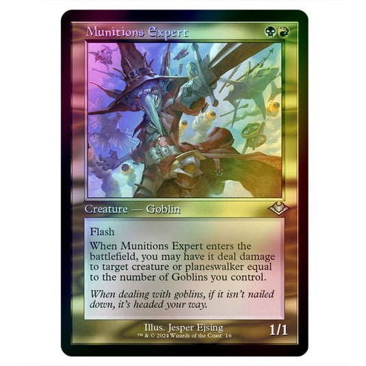 Magic The Gathering - Modern Horizons 2 Timeshifts - Munitions Expert - 0016 (Foil)