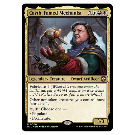 Magic The Gathering - Modern Horizons 3 Commander  - Cayth, Famed Mechanist - 0006