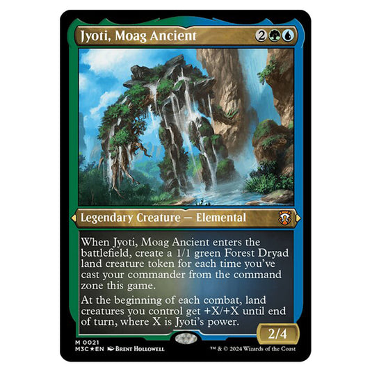 Magic The Gathering - Modern Horizons 3 Commander  - Jyoti, Moag Ancient (Etched Foil) - 0021