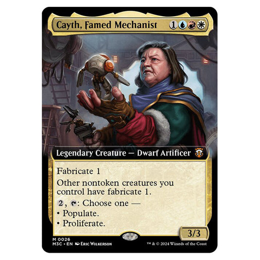 Magic The Gathering - Modern Horizons 3 Commander  - Cayth, Famed Mechanist - 0026