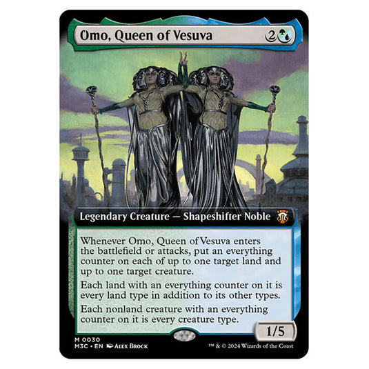 Magic The Gathering - Modern Horizons 3 Commander  - Omo, Queen of Vesuva - 0030