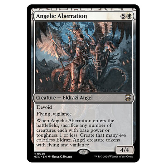 Magic The Gathering - Modern Horizons 3 Commander  - Angelic Aberration - 0039