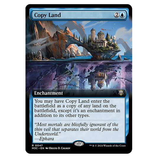 Magic The Gathering - Modern Horizons 3 Commander  - Copy Land - 0047