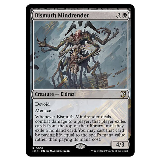 Magic The Gathering - Modern Horizons 3 Commander  - Bismuth Mindrender - 0051