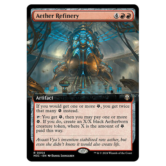 Magic The Gathering - Modern Horizons 3 Commander  - Aether Refinery - 0054