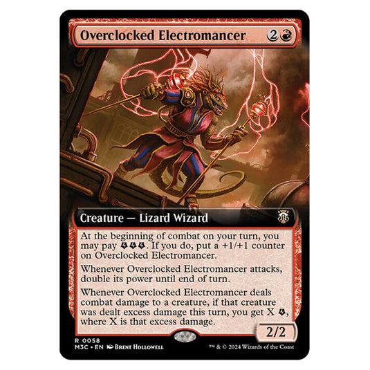 Magic The Gathering - Modern Horizons 3 Commander  - Overclocked Electromancer - 0058