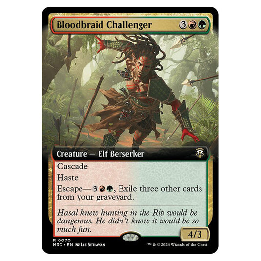 Magic The Gathering - Modern Horizons 3 Commander  - Bloodbraid Challenger - 0070