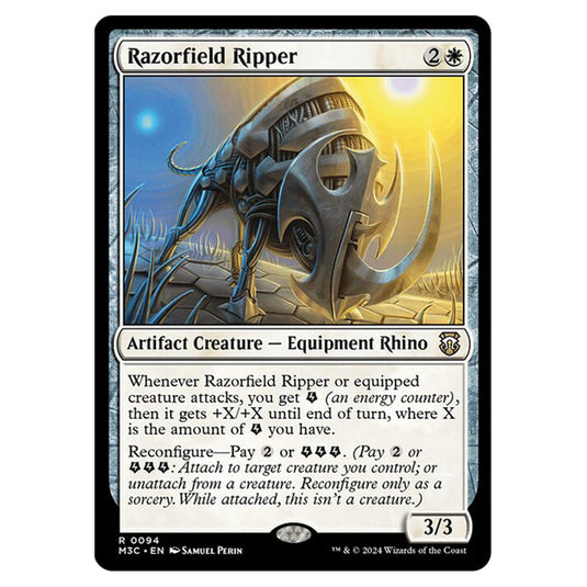 Magic The Gathering - Modern Horizons 3 Commander  - Razorfield Ripper - 0094