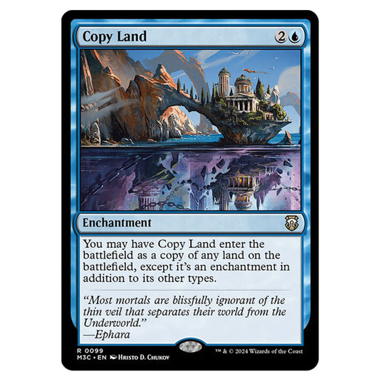 Magic The Gathering - Modern Horizons 3 Commander  - Copy Land - 0099