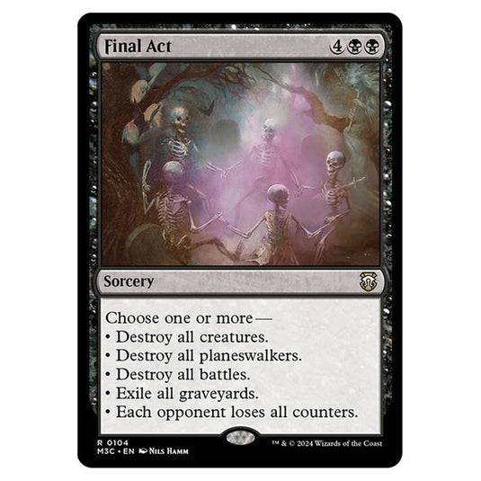 Magic The Gathering - Modern Horizons 3 Commander  - Final Act - 0104