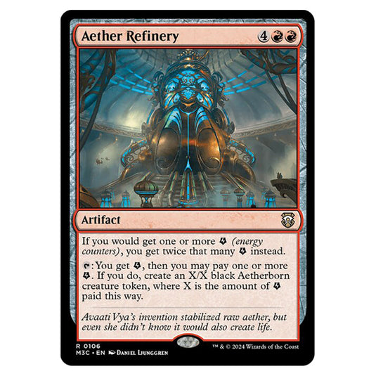 Magic The Gathering - Modern Horizons 3 Commander  - Aether Refinery - 0106