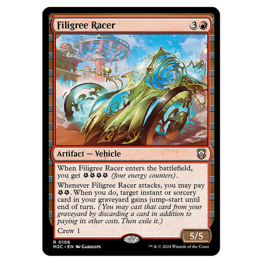 Magic The Gathering - Modern Horizons 3 Commander  - Filigree Racer - 0108