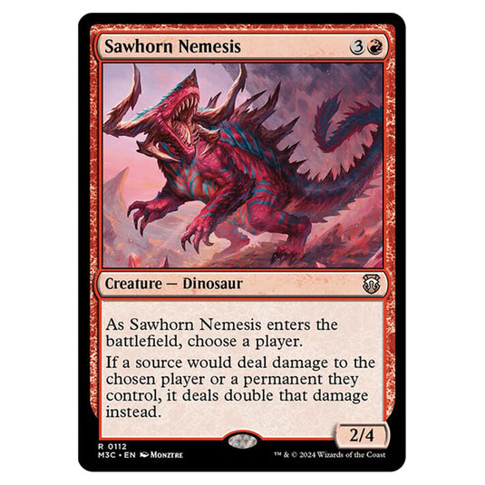 Magic The Gathering - Modern Horizons 3 Commander  - Sawhorn Nemesis - 0112