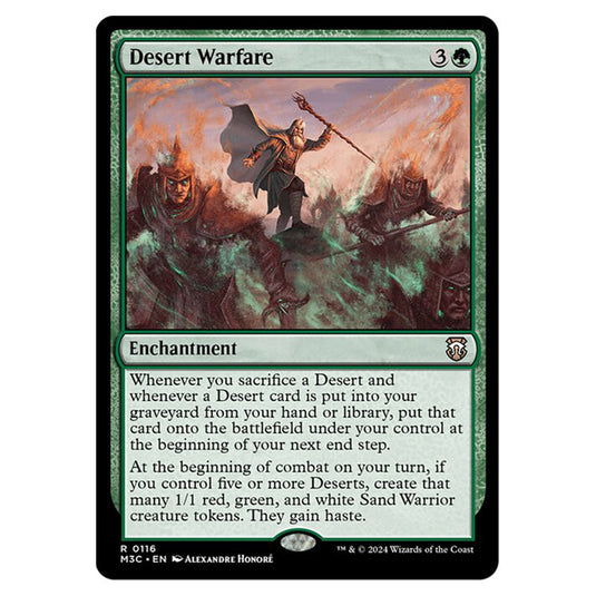 Magic The Gathering - Modern Horizons 3 Commander  - Desert Warfare - 0116