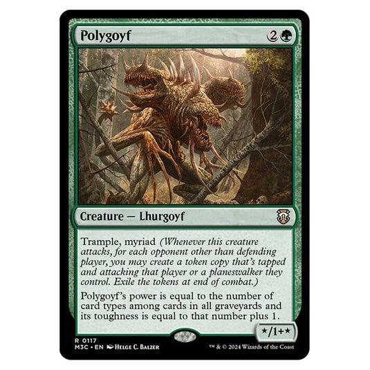 Magic The Gathering - Modern Horizons 3 Commander  - Polygoyf - 0117