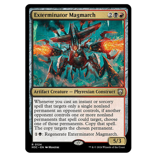 Magic The Gathering - Modern Horizons 3 Commander  - Exterminator Magmarch - 0124