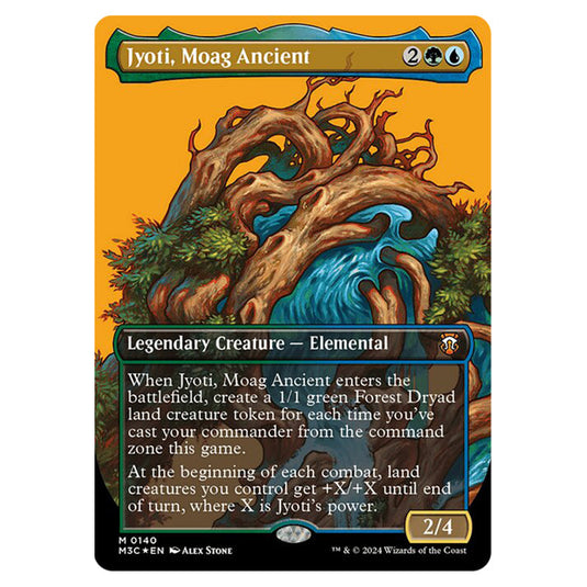 Magic The Gathering - Modern Horizons 3 Commander  - Jyoti, Moag Ancient (Ripple Foil) - 0140