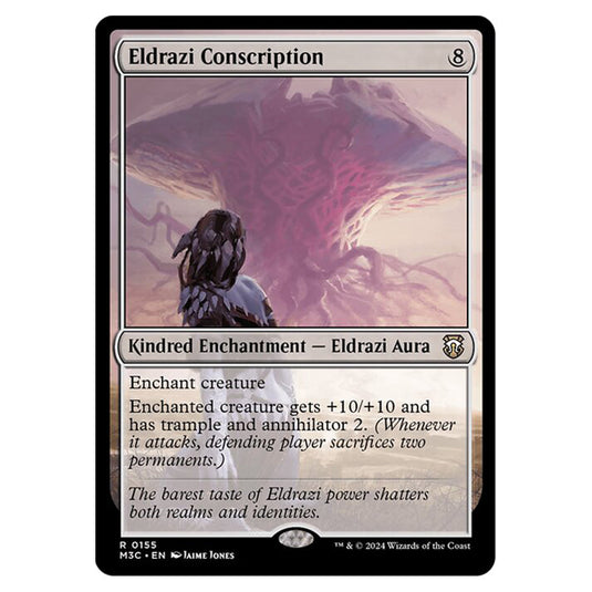 Magic The Gathering - Modern Horizons 3 Commander  - Eldrazi Conscription - 0155