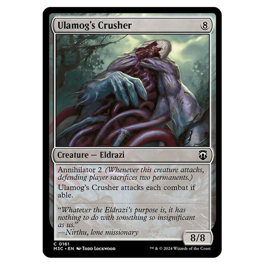 Magic The Gathering - Modern Horizons 3 Commander  - Ulamog's Crusher - 0161