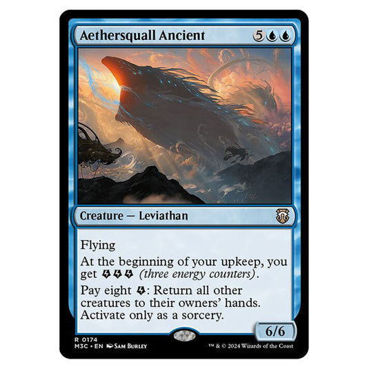 Magic The Gathering - Modern Horizons 3 Commander  - Aethersquall Ancient - 0174