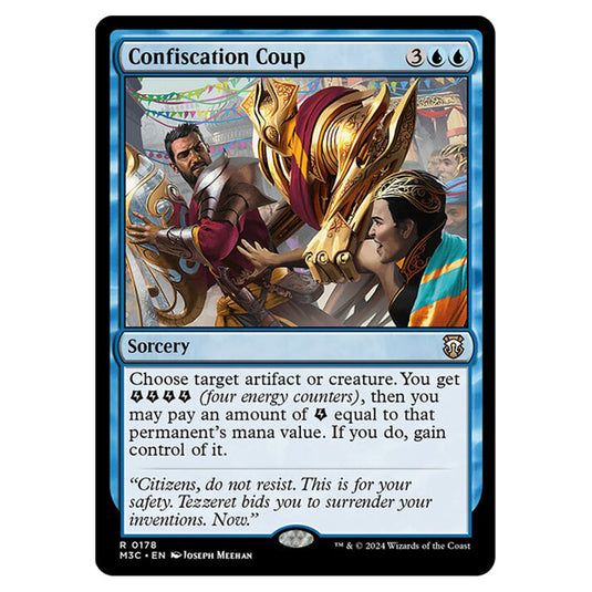 Magic The Gathering - Modern Horizons 3 Commander  - Confiscation Coup - 0178