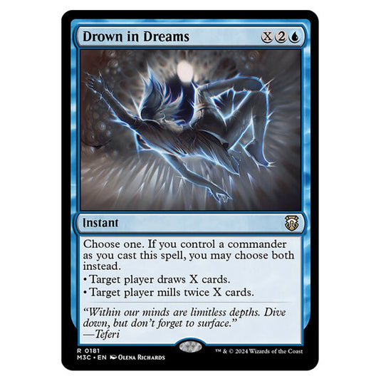 Magic The Gathering - Modern Horizons 3 Commander  - Drown in Dreams - 0181