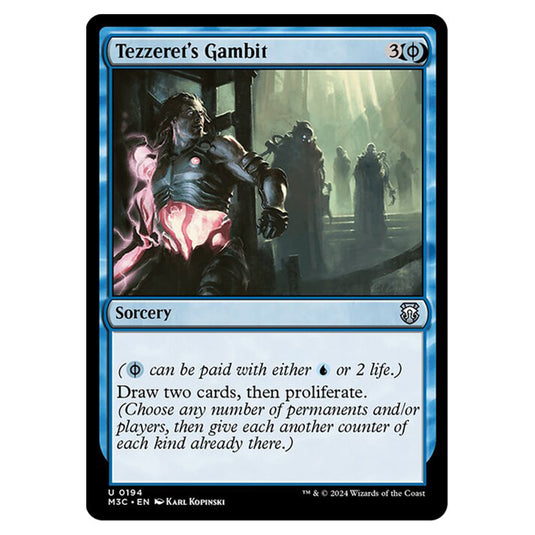 Magic The Gathering - Modern Horizons 3 Commander  - Tezzeret's Gambit - 0194