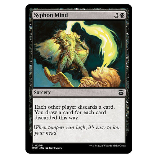 Magic The Gathering - Modern Horizons 3 Commander  - Syphon Mind - 0206