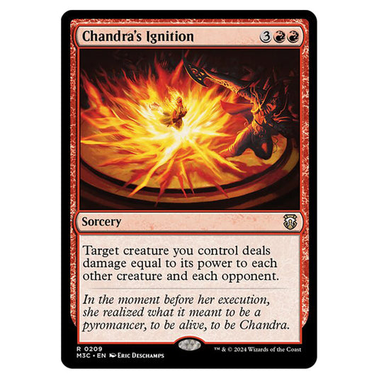 Magic The Gathering - Modern Horizons 3 Commander  - Chandra's Ignition - 0209