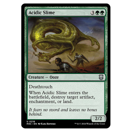 Magic The Gathering - Modern Horizons 3 Commander  - Acidic Slime - 0218