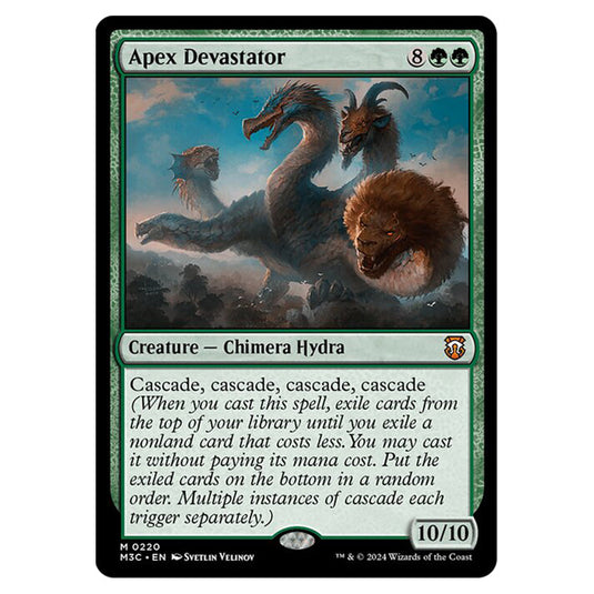 Magic The Gathering - Modern Horizons 3 Commander  - Apex Devastator - 0220