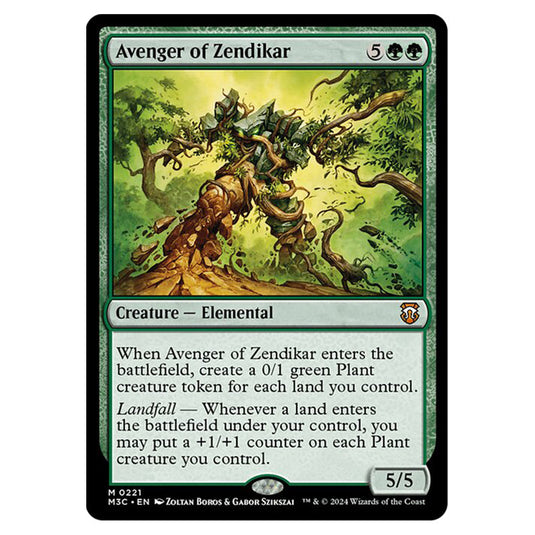 Magic The Gathering - Modern Horizons 3 Commander  - Avenger of Zendikar - 0221