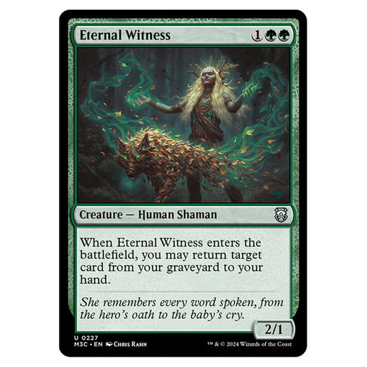 Magic The Gathering - Modern Horizons 3 Commander  - Eternal Witness - 0227