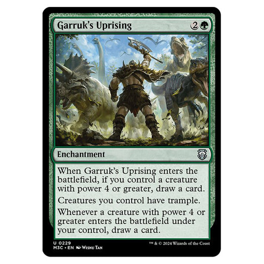 Magic The Gathering - Modern Horizons 3 Commander  - Garruk's Uprising - 0229