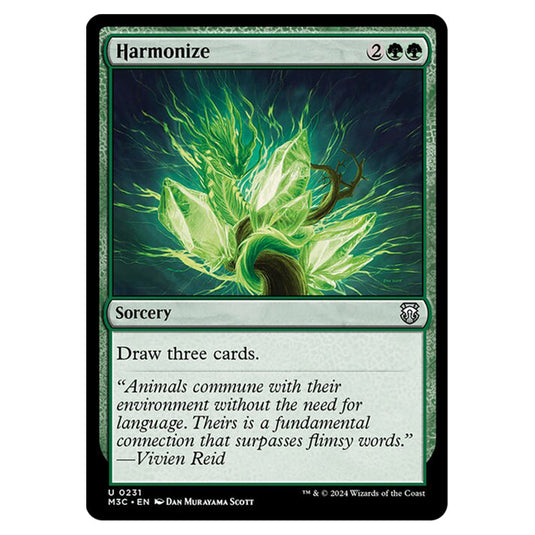 Magic The Gathering - Modern Horizons 3 Commander  - Harmonize - 0231