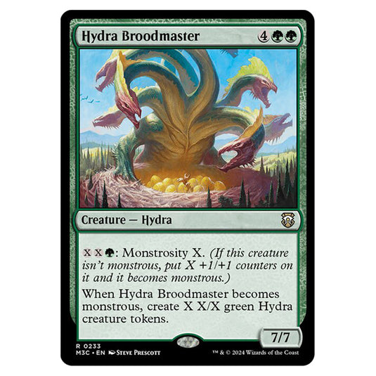 Magic The Gathering - Modern Horizons 3 Commander  - Hydra Broodmaster - 0233