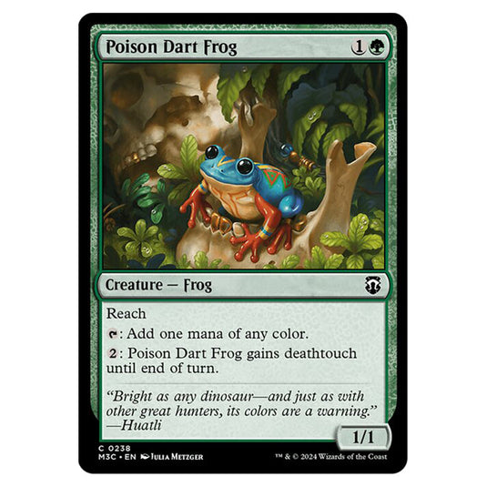 Magic The Gathering - Modern Horizons 3 Commander  - Poison Dart Frog - 0238