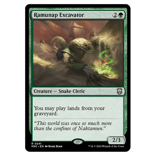 Magic The Gathering - Modern Horizons 3 Commander  - Ramunap Excavator - 0241