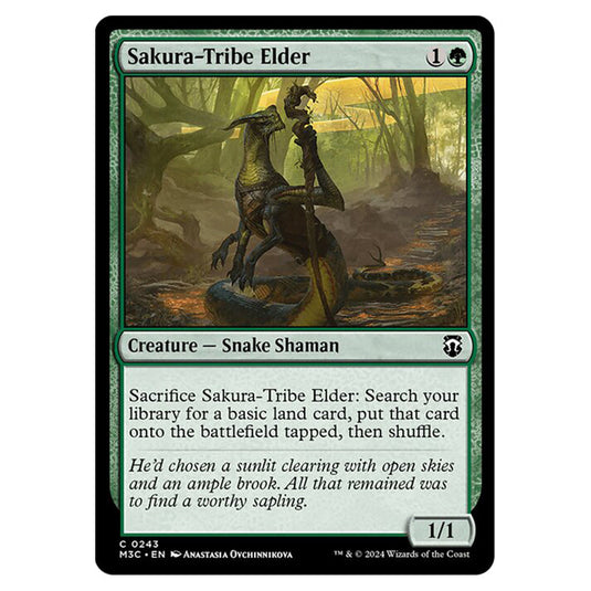 Magic The Gathering - Modern Horizons 3 Commander  - Sakura-Tribe Elder - 0243