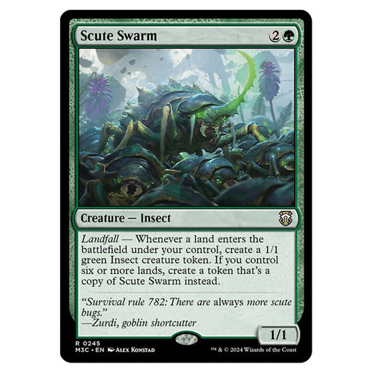 Magic The Gathering - Modern Horizons 3 Commander  - Scute Swarm - 0245