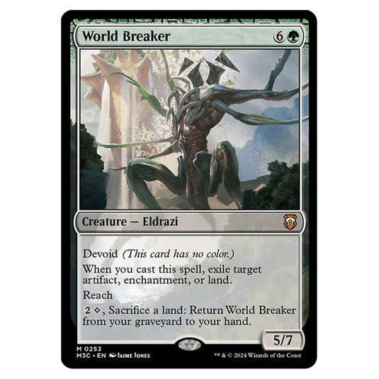 Magic The Gathering - Modern Horizons 3 Commander  - World Breaker - 0253