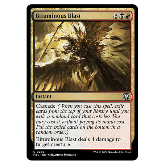 Magic The Gathering - Modern Horizons 3 Commander  - Bituminous Blast - 0255