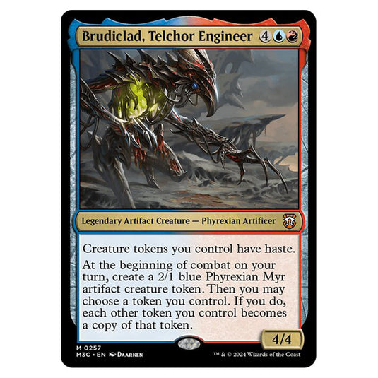 Magic The Gathering - Modern Horizons 3 Commander  - Brudiclad, Telchor Engineer - 0257