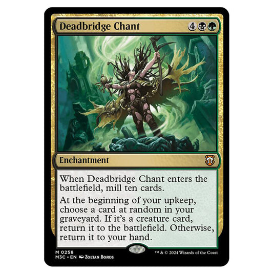 Magic The Gathering - Modern Horizons 3 Commander  - Deadbridge Chant - 0258