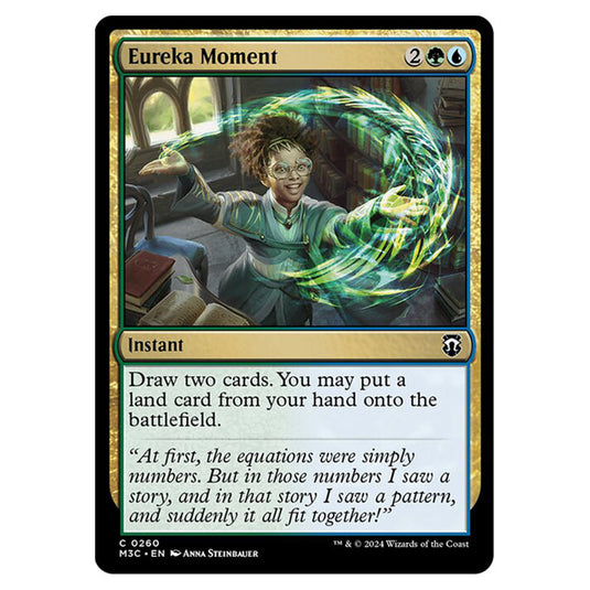 Magic The Gathering - Modern Horizons 3 Commander  - Eureka Moment - 0260