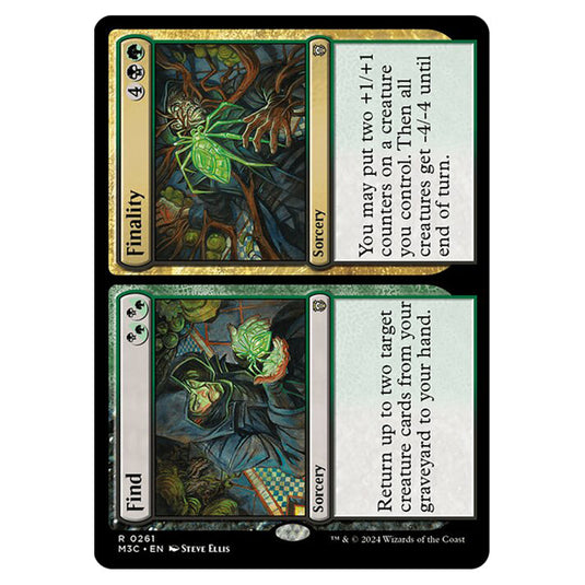 Magic The Gathering - Modern Horizons 3 Commander  - Find // Finality - 0261